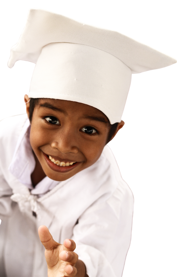 Jero a la graduation d'ANAK-Tnk